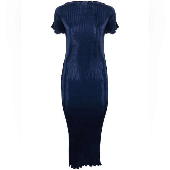 L’IDEE Navy London Cocktail Dress AUS 8/US 4 - Picture 3 of 9